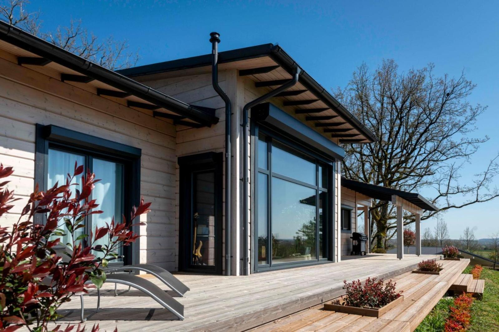 Maison Ecologique De Qualite Superieure Monflanquin Luaran gambar